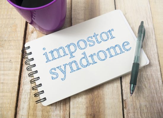 Impostor Syndrome, Mental Health Words Quotes Concept