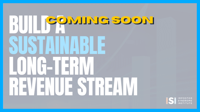 Build a Sustainable Long Term Revenue Stream